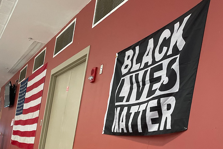 Black Lives Matter Flag Displayed at Marblehead High School