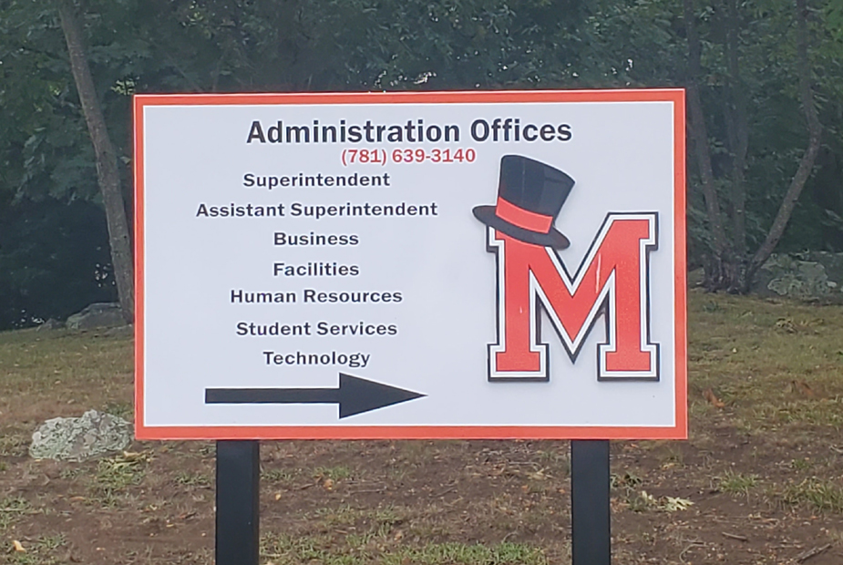 Marblehead Public Schools Administration Sign