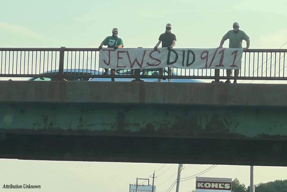 Saugus Anti-Semitic Banner