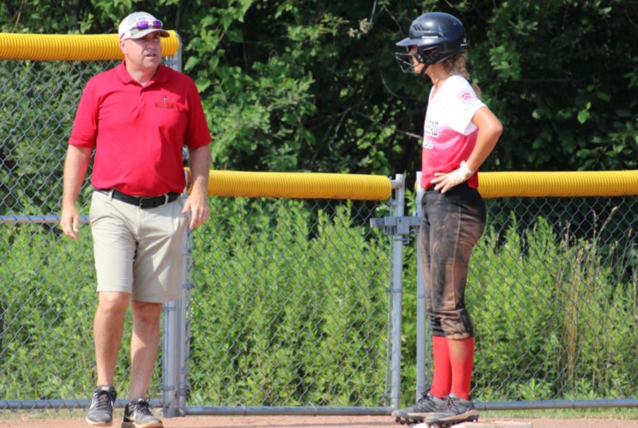 Ashley Mortensen on Third Base