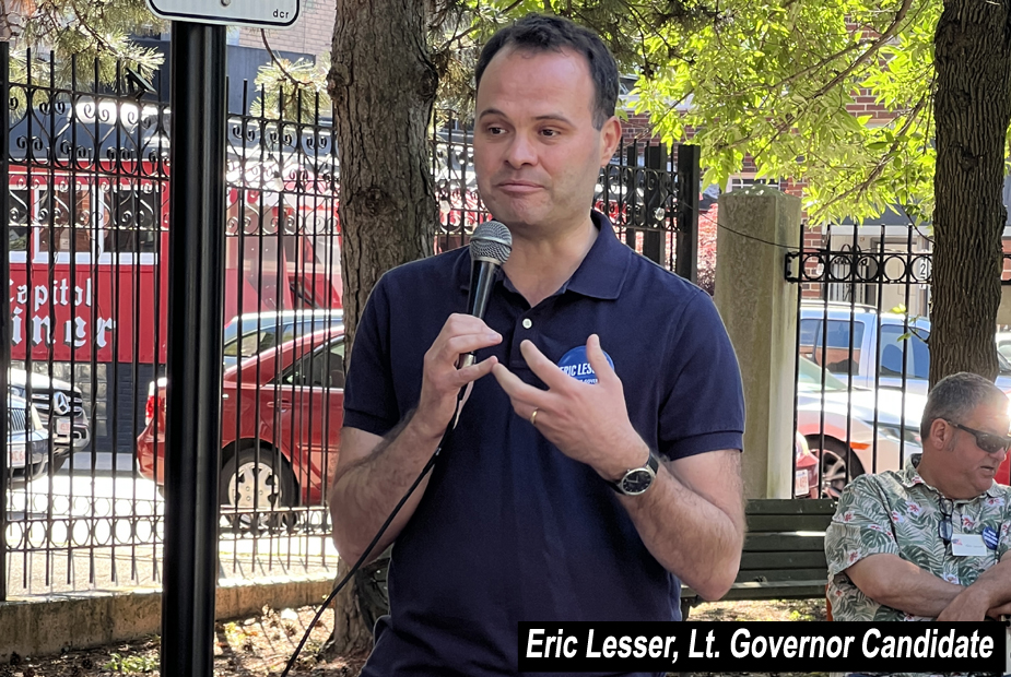 Eric Lesser, Lt. Governor Candidate