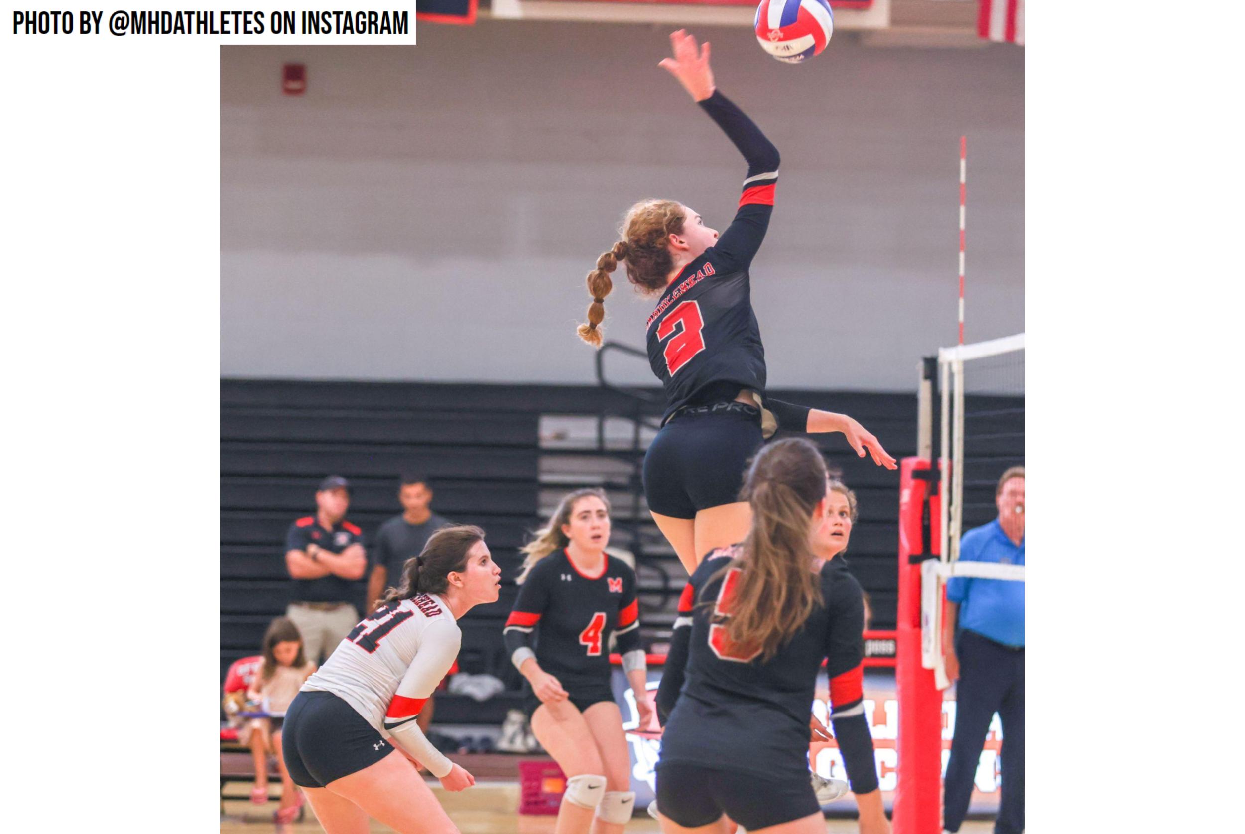 Girls Varsity Volleyball Photo 5