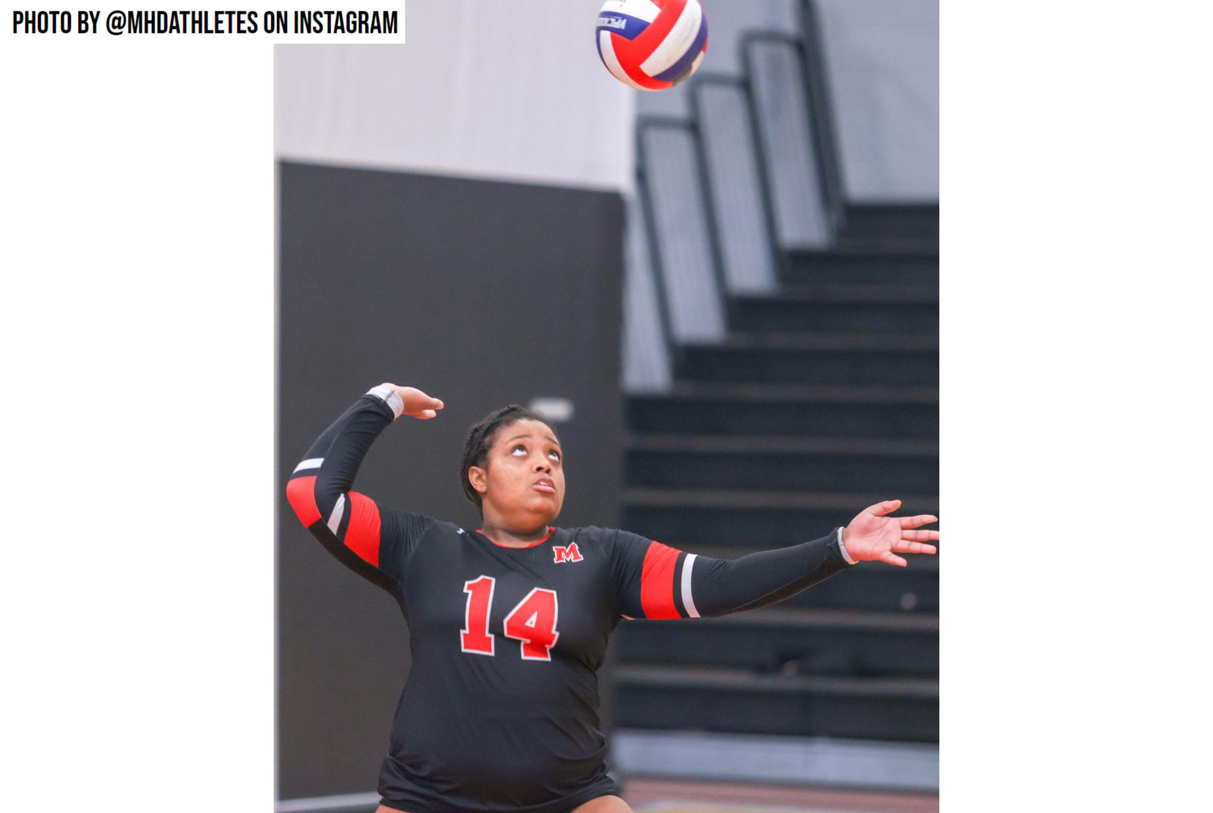 Girls Varsity Volleyball Photo 8