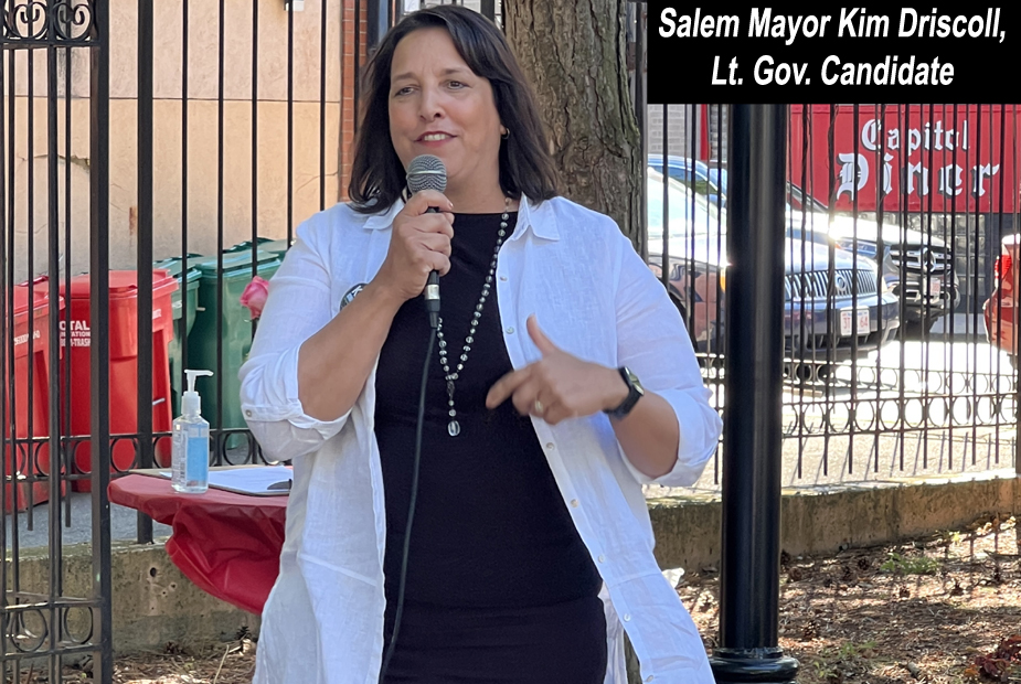 Salem Mayor Kim Driscoll